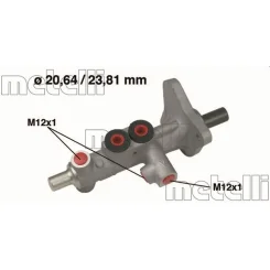Pompa Ham. Db W203/S203 00- - METELLI (05-0627MET)