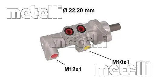 Pompa Ham. Dacia Duster/Logan 10- - METELLI (05-0847MET)