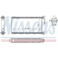 Nagrzewnica Subaru Impreza 1,5-2,0 13- - NISSENS (NIS707288)