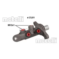 Pompa Ham. Renault Megane/Scenic 1,2-2,0 08- - METELLI (05-0876MET)