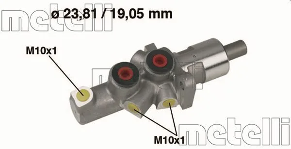 Pompa Ham. Db W124 Om601-603/ - METELLI (05-0177MET)