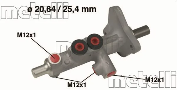 Pompa Ham. Db W203/S203/R170/R171 01-11 - METELLI (05-0628MET)