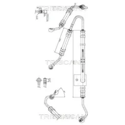 Przewód Wspomagania Bmw 5(E39) 95-04 - TRISCAN (851611001)