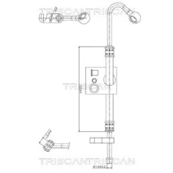 Przewód Wspomagania Bmw E39 520/523/528 97-00 - TRISCAN (851611030)