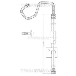 Przewód Wspomagania Ford Focus I 98-09 - TRISCAN (851616012)