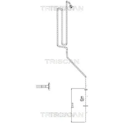 Przewód Wspomagania Ford Focus I 98-09 - TRISCAN (851616013)