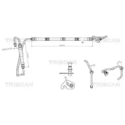 Przewód Wspomagania Ford Focus I 98-09 - TRISCAN (851616014)
