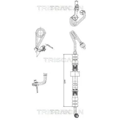 Przewód Wspomagania Db W202/S202 93-02 - TRISCAN (851623007)
