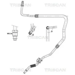 Przewód Wspomagania Citroen Jumper 06- Peugeot Boxer 06- - TRISCAN (851628016)
