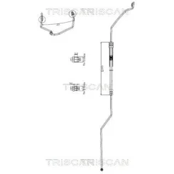 Przewód Wspomagania Vw Golf Iii/Iv 91-02 - TRISCAN (851629042)