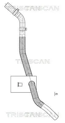 Przewód Wspomagania Audi A6 05-11 - TRISCAN (851629014)