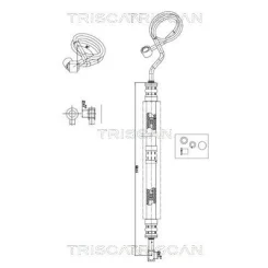 Przewód Wspomagania Vw Passat B5/A4 B5 94-00 - TRISCAN (851629057)