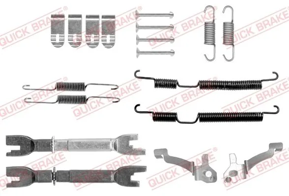Sprężyny Szczęk Ham. Kia Cerato/Picanto 09- Superkit - QUICK BRAKE (QB105-0045S-02)