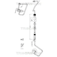 Przewód Wspomagania Ford Fiesta/Fusion 01- - TRISCAN (851616026)