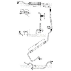 Przewód Wspomagania Citroen Saxo/206 96- - TRISCAN (851628009)