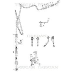 Przewód Wspomagania Vw Bora/Golf Iv/Leon/Octavia/A3 Skrzynia Automatyczna - TRISCAN (851629008)
