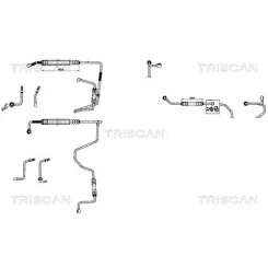 Przewód Wspomagania Vw Lupo, Polo 1,0 99-06 - TRISCAN (851629075)