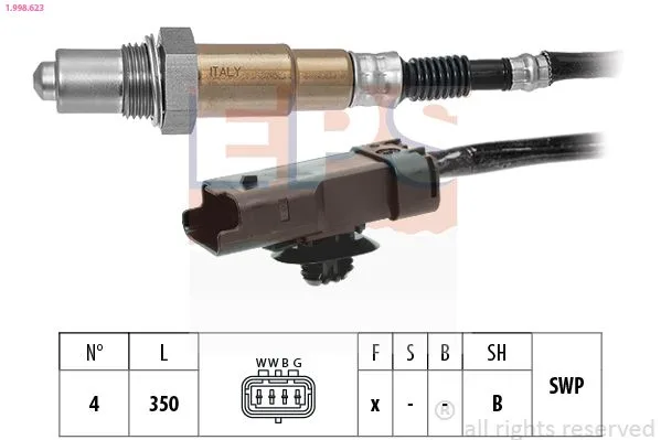 Sonda Lambda Dr 3 1,5 18- - EPS (1-998-623)