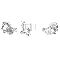 Chłodnica Zaworu Egr Vw 2,0Tdi Caddy Iv/ - MAHLE (CE54000P)