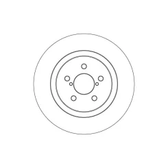 Tarcza Ham. Subaru T. Impreza/Xv 1,6-2,0 16- - TRW (DF4640)
