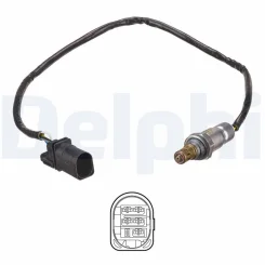 Sonda Lambda Skoda Rapid 1,6 Tdi 12- - DELPHI (ES21153-12B1)