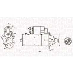Önindító - MAGNETI MARELLI (MQS1423)