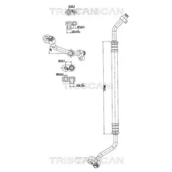 Przewód Klimatyzacji Mercedes-Benz - TRISCAN (901023003)