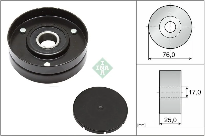 Rolka Paska Wielorowk. Vw 2,5Tdi - Schaeffler INA (531105510)