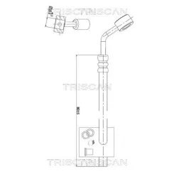 Przewód Wspomagania Vw New Beetle 99-10 - TRISCAN (851629077)