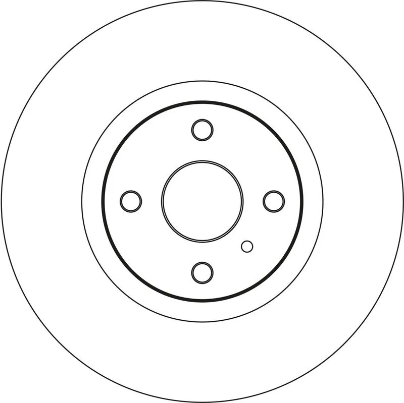 Tarcza Ham. Fiat P. 124 Spider 1,4 16- - TRW (DF6539)