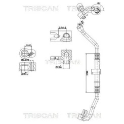 Przewód Klimatyzacji Mini - TRISCAN (901011019)