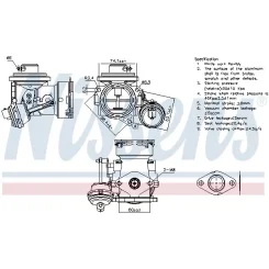 Agr-Szelep - NISSENS (NIS98299)