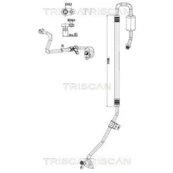 Przewód Klimatyzacji Opel, Toyota - TRISCAN (901010048)