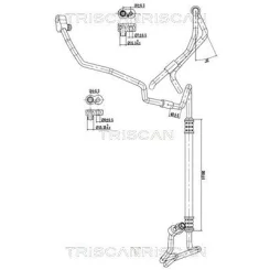 Przewód Klimatyzacji Bmw - TRISCAN (901011023)