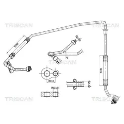 Przewód Klimatyzacji Ford - TRISCAN (901016074)