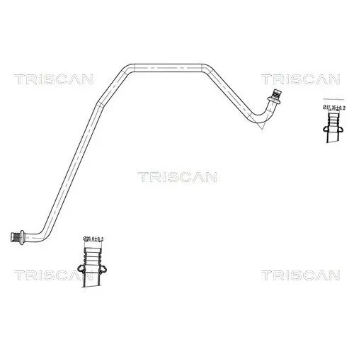 Przewód Klimatyzacji Ford - TRISCAN (901016075)