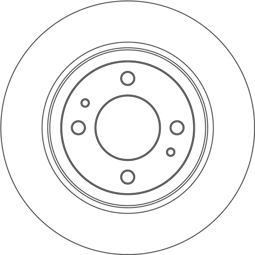 Tarcza Ham. Peugeot P. Ion Electric 10- - TRW (DF6561)