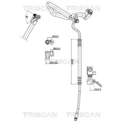 Przewód Klimatyzacji Mini - TRISCAN (901011006)