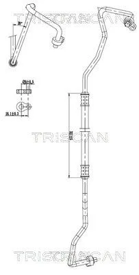 Przewód Klimatyzacji Ford - TRISCAN (901016069)