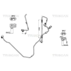 Przewód Klimatyzacji Vw, Audi, Skoda - TRISCAN (901029094)