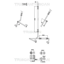 Przewód Klimatyzacji Tesla - TRISCAN (901081005)