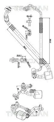 Przewód Klimatyzacji Opel - TRISCAN (901024024)