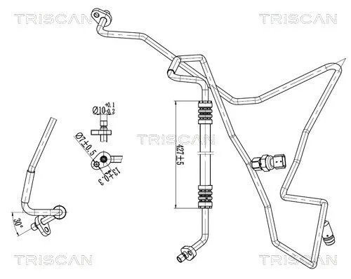 Przewód Klimatyzacji Renault - TRISCAN (901025029)