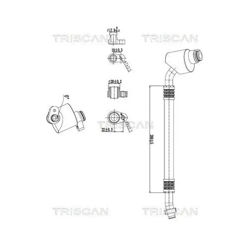 Przewód Klimatyzacji Vw, Mercedes-Benz - TRISCAN (901029114)