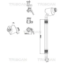 Przewód Klimatyzacji Vw, Mercedes-Benz - TRISCAN (901029114)