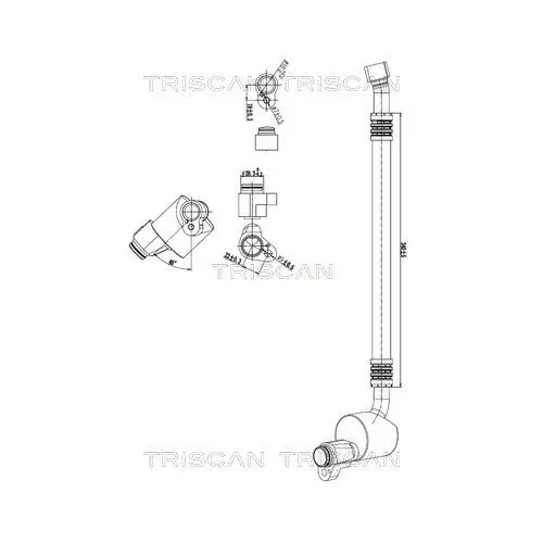 Przewód Klimatyzacji Vw, Mercedes-Benz - TRISCAN (901029116)