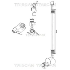 Przewód Klimatyzacji Vw, Mercedes-Benz - TRISCAN (901029116)