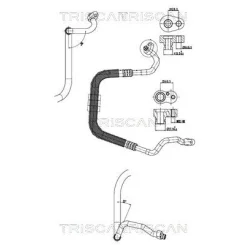 Przewód Klimatyzacji Audi - TRISCAN (901029066)