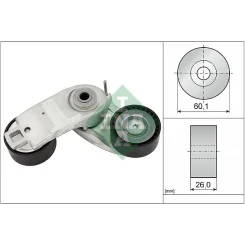 Szíjfeszítő, Hosszbordás Szíj - Schaeffler INA (534093710)