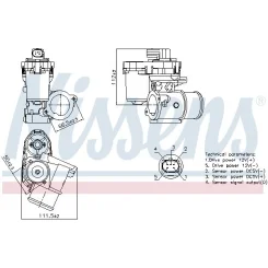 Agr-Szelep - NISSENS (NIS98347)